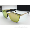 Accesorios de moda de gafas de sol clásicas polarizadas coloridas
